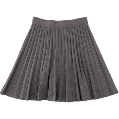 Luisa Pleated Wool Mini