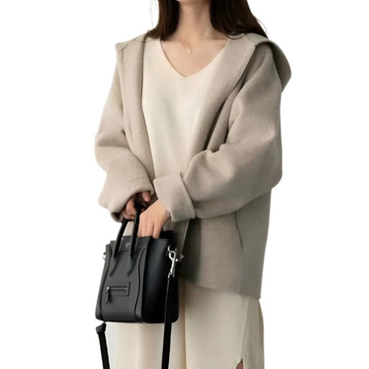 Sabrina - Wool Zip Coat