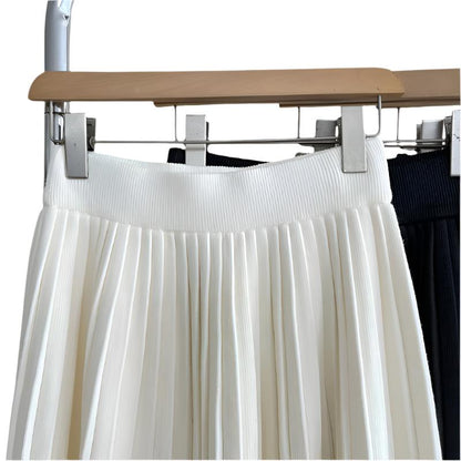 Luisa Pleated Wool Mini