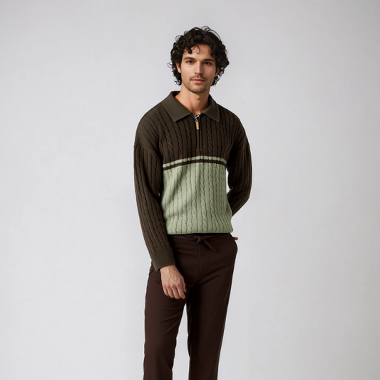 Bruno - 100% Premium Wool Zip Up