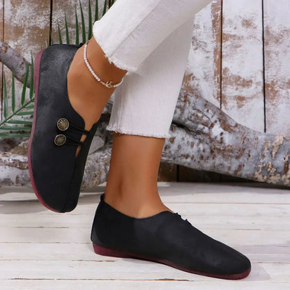 Eveline – Soft Suede Orthopedic Loafers