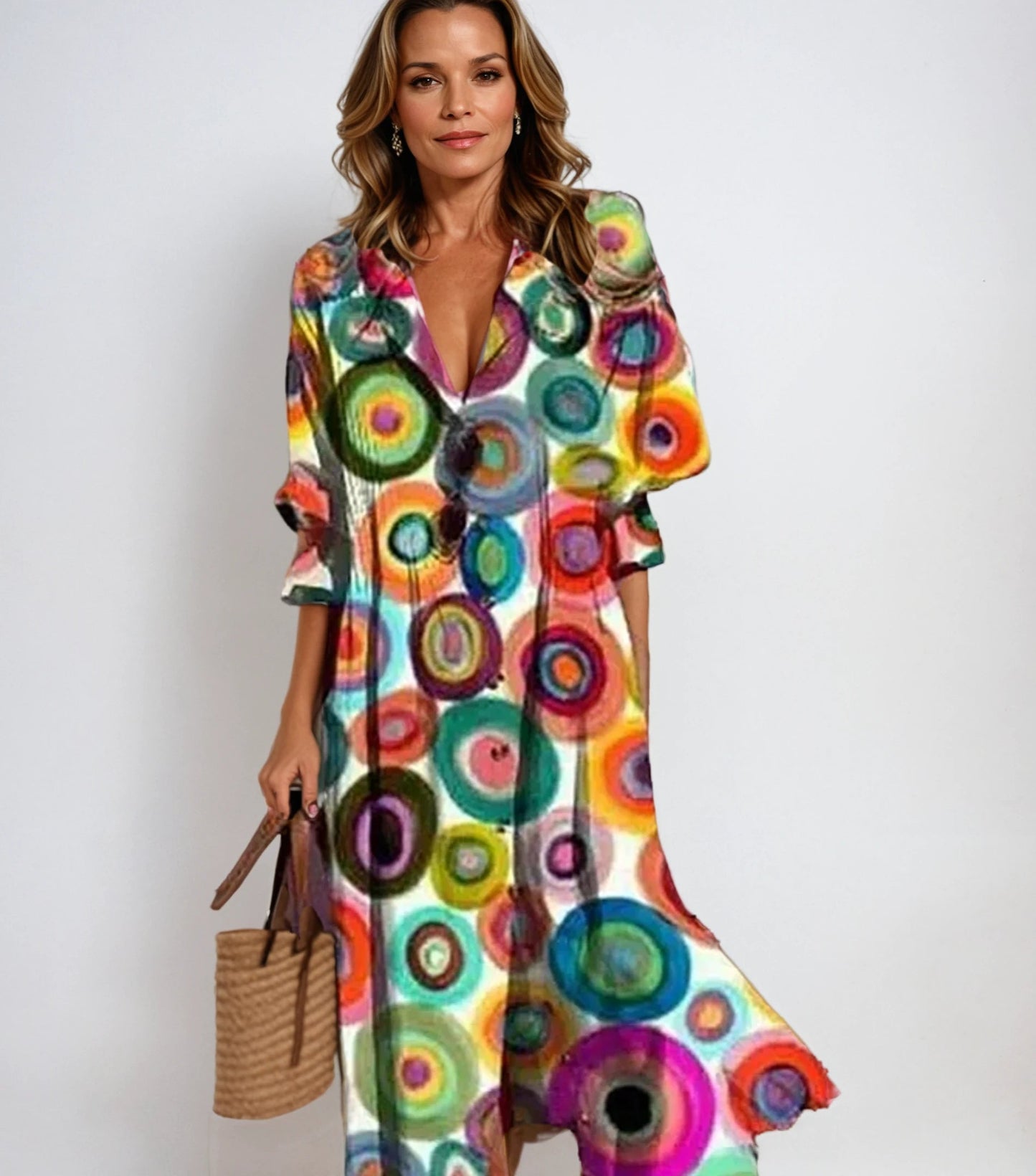 Raffaella - Boho Floral Dress