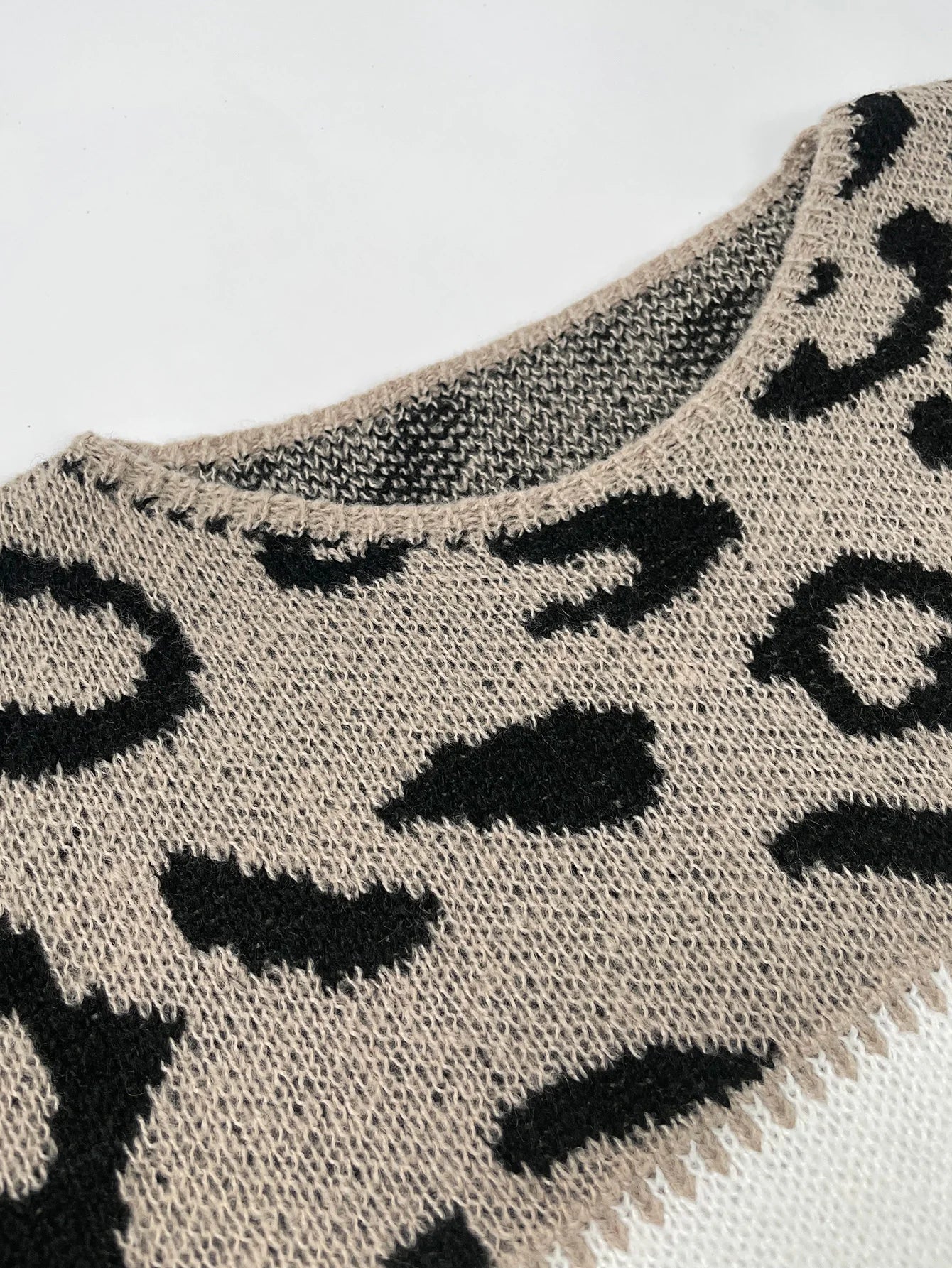 Giulia Leopard Print Sweater