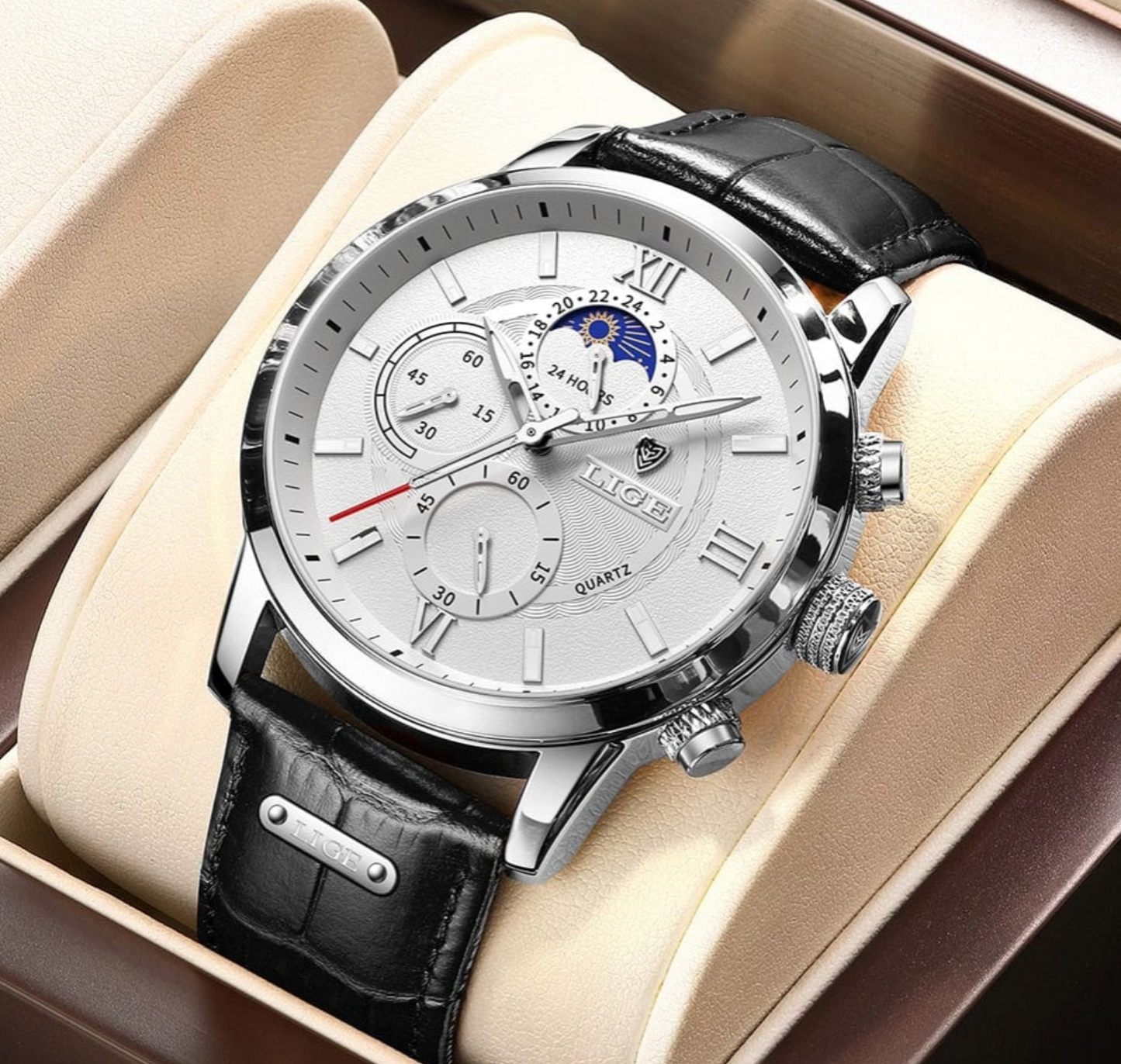 Lugano klassische Uhr