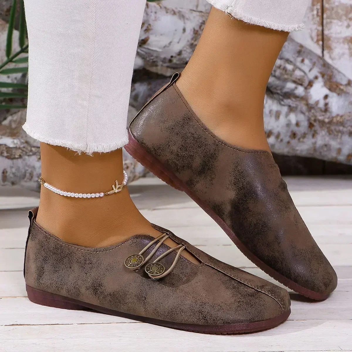 Eveline – Soft Suede Orthopedic Loafers