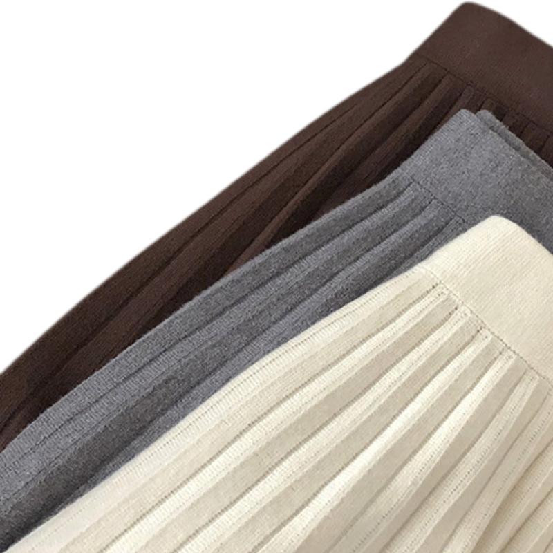 Luisa Pleated Wool Mini