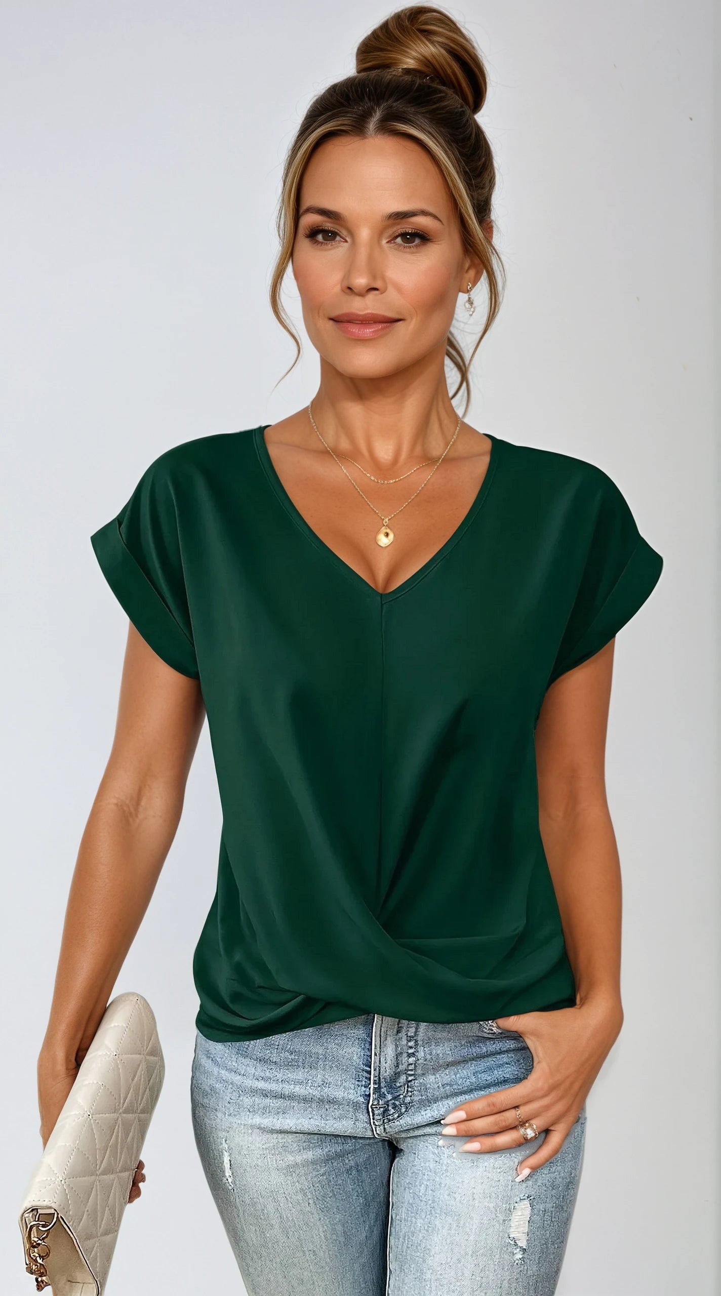 Alina V-Neck Tee