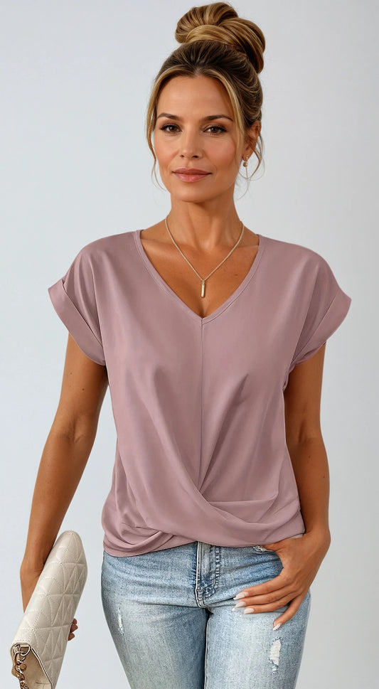Alina V-Neck Tee