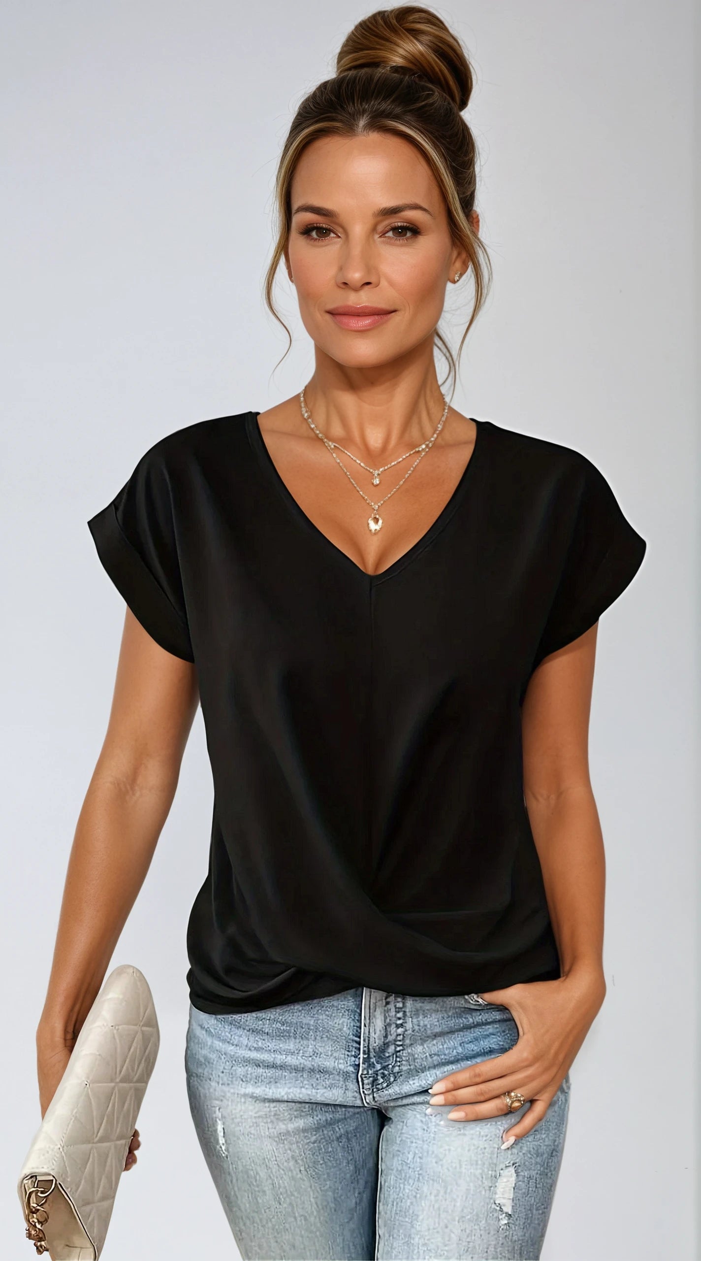 Alina V-Neck Tee