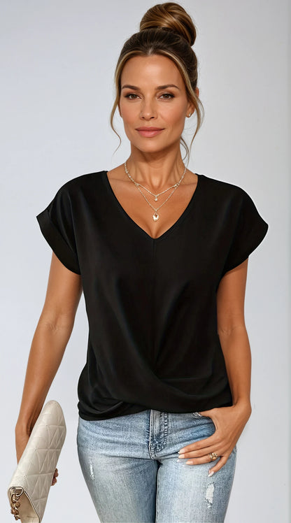 Alina V-Neck Tee