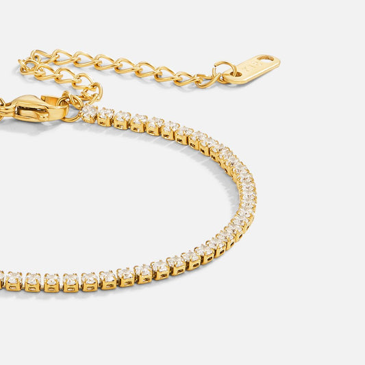 Beatrice Gold Tennis Bracelet