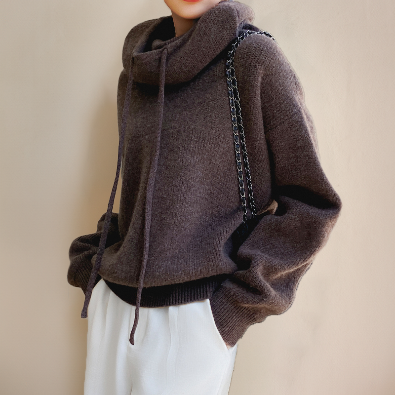Giulia - Knit Hoodie