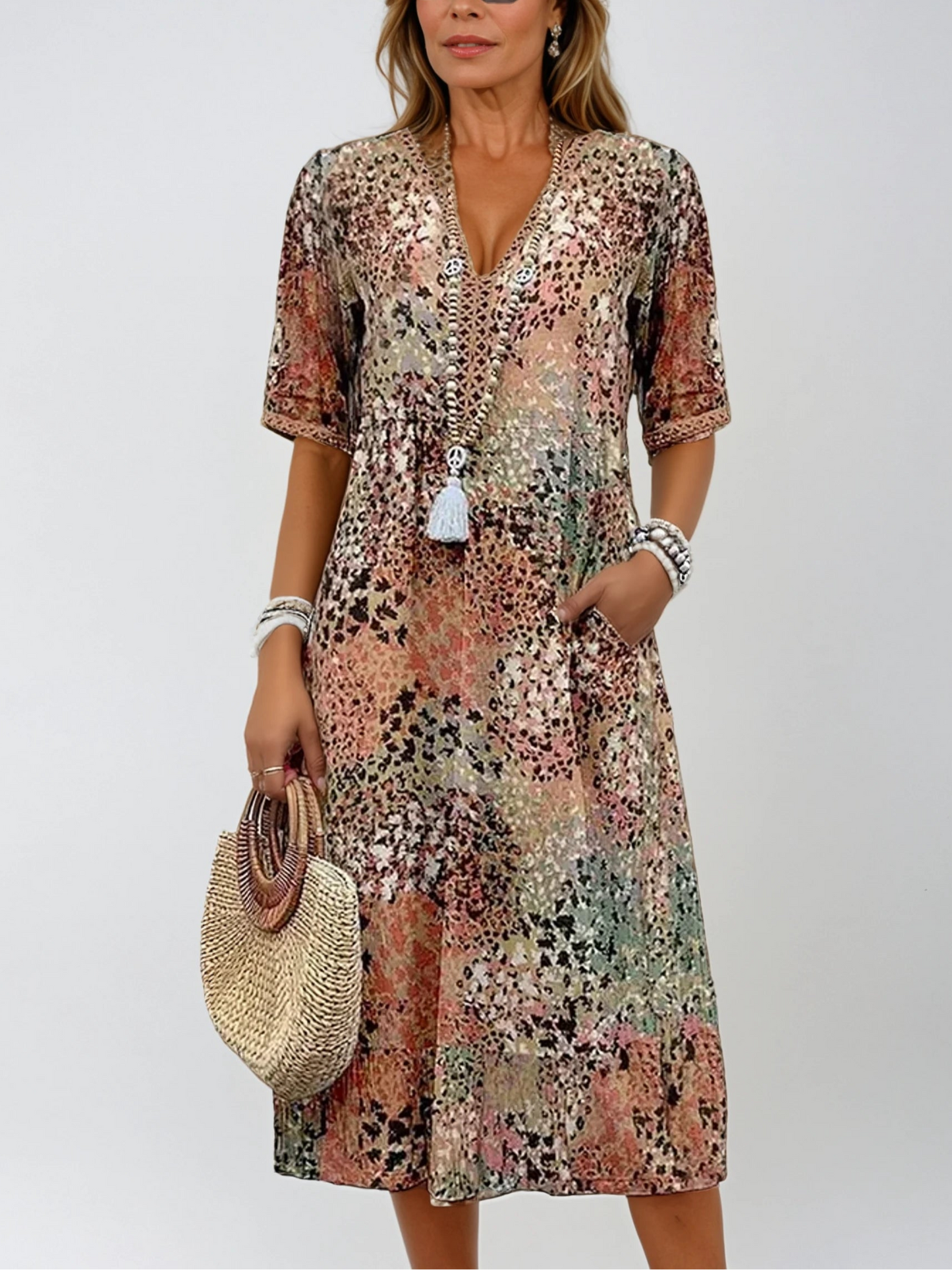 Isabella Midi Dress