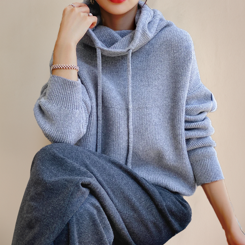 Giulia - Knit Hoodie