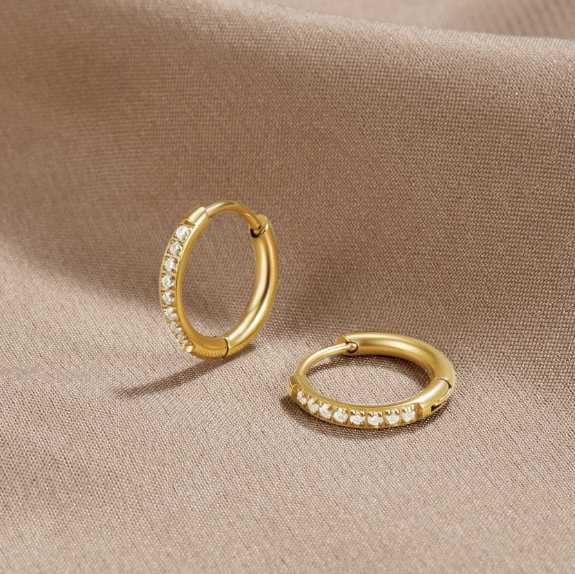 Adelaide Eternity Hoop Earrings