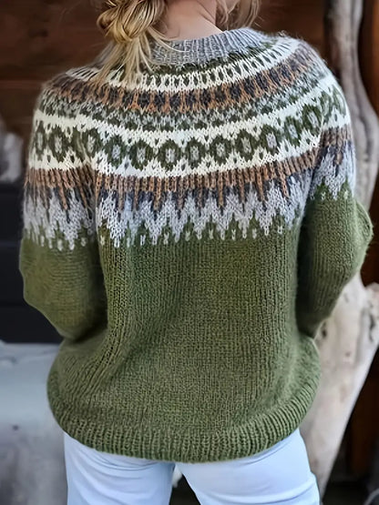 Margaret - Icelandic Knit Sweater