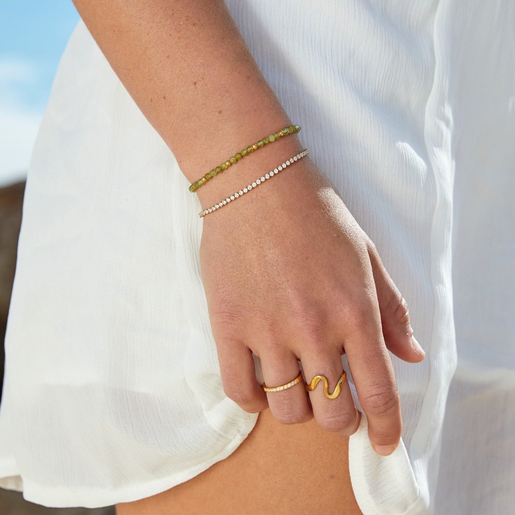 Dorothea – Gold Wave Ring