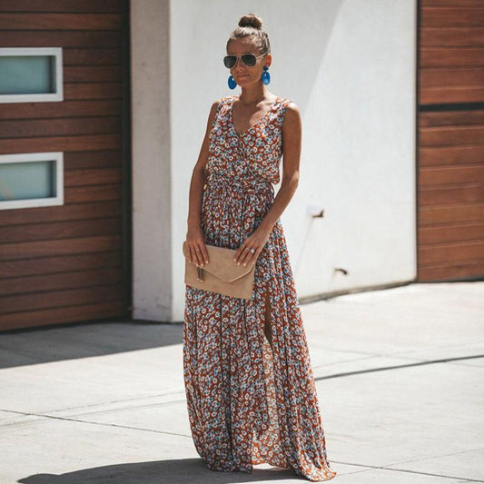 Celeste – Chic Off-Shoulder Maxi Dress