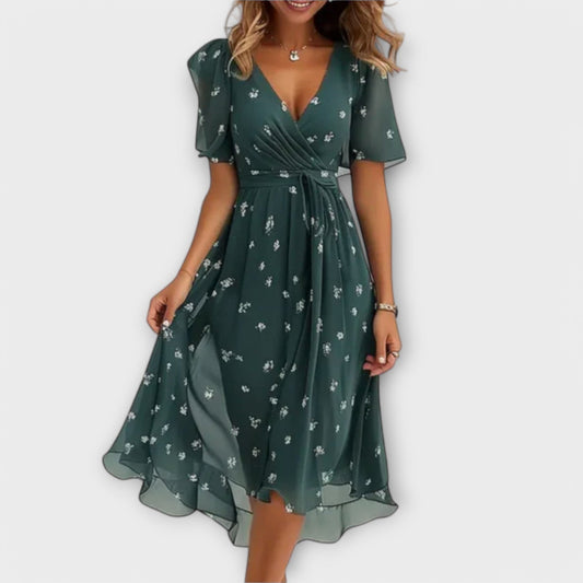 Lilian – V-Neck Elegance Dress