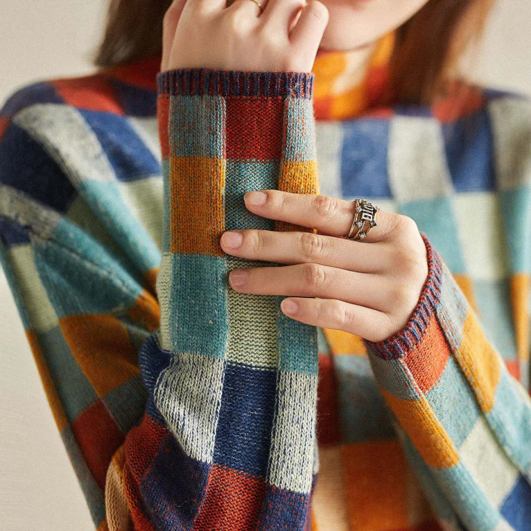 Sophia Cashmere Turtleneck Sweater