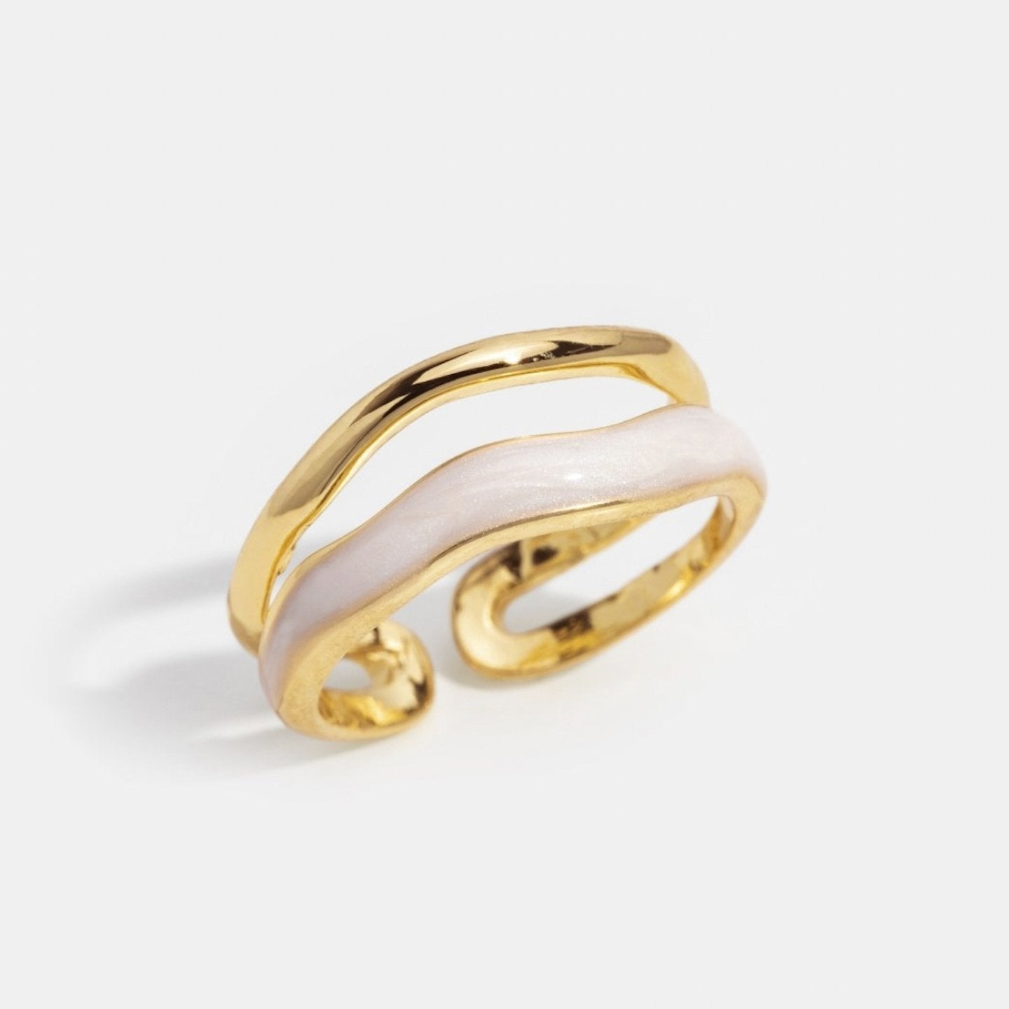 Harriet – Adjustable Enamel Ring