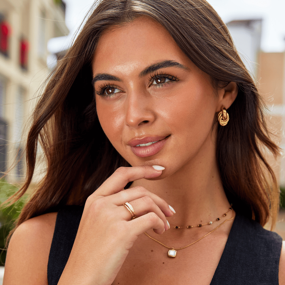 Harriet – Adjustable Enamel Ring
