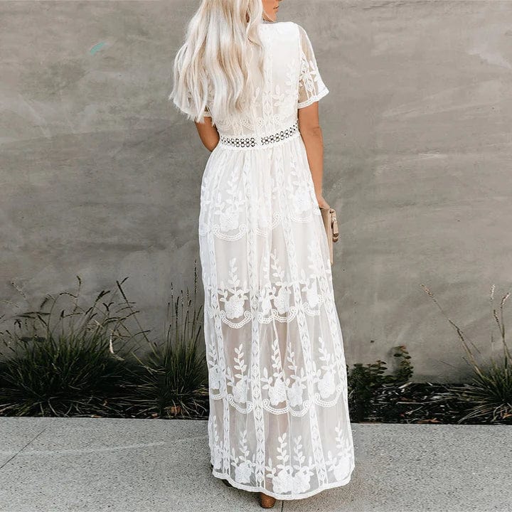 Celina – Lace Maxi Ibiza Dress