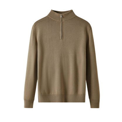 Lucas - 100% Merino Wool Zip Up