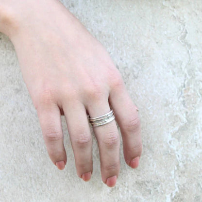 Serafina - Gold Layered Silver Ring