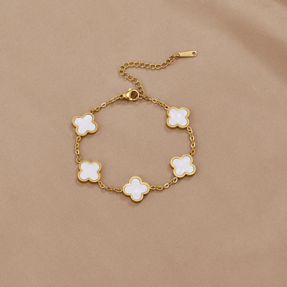 White Clover Bracelet