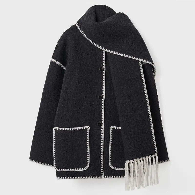 Velvet Autumn Wrap & Scarf
